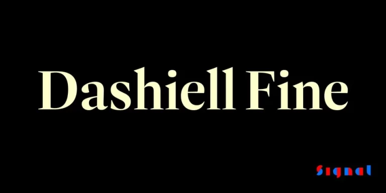 Dashiell Fine Font