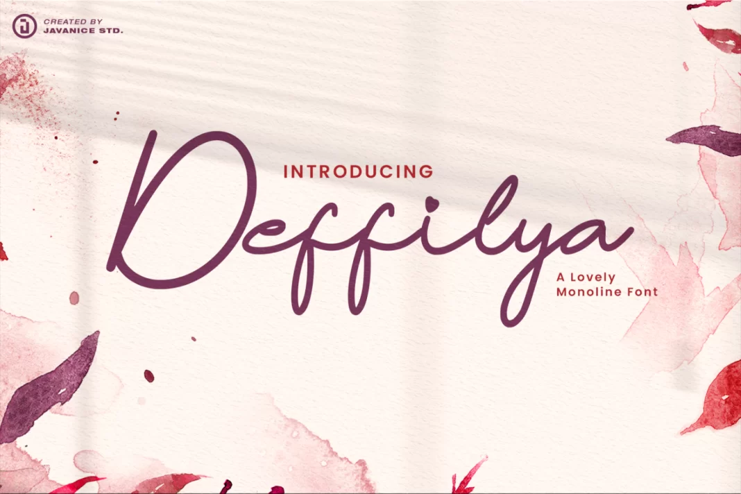 Deffilya Font