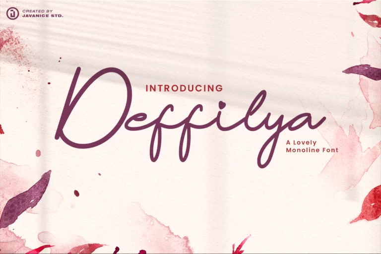 Deffilya Font