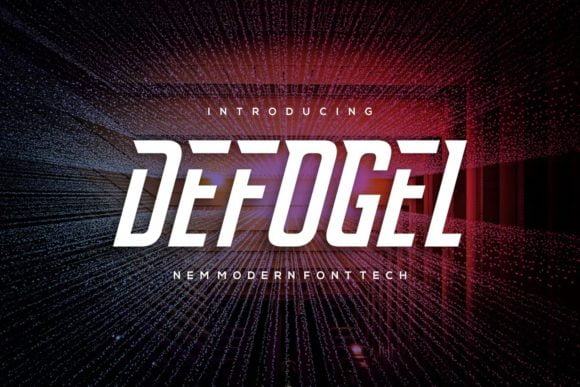 Defogel Font