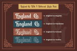 England Co Font