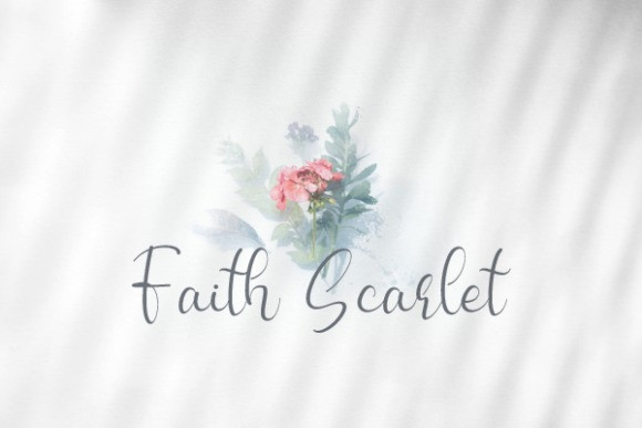 Faith Scarlet Font