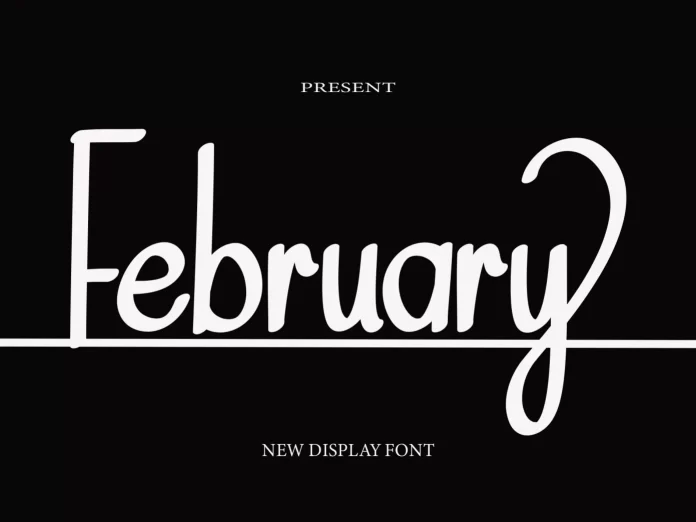 February Font