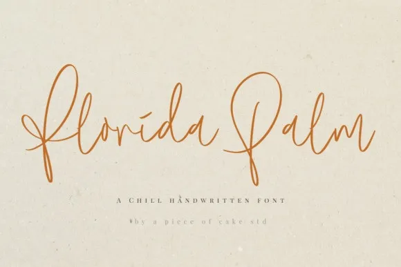 Florida Palm Font