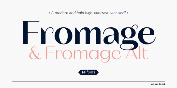 Fromage Font Family