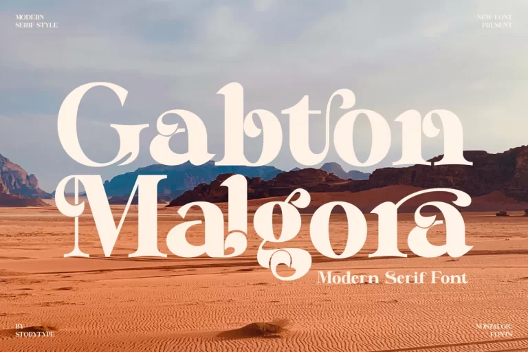 Gabton Malgora Font