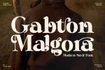 Gabton Malgora Font