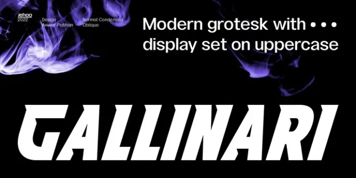 Gallinari Font