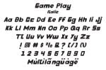 Game Play Font