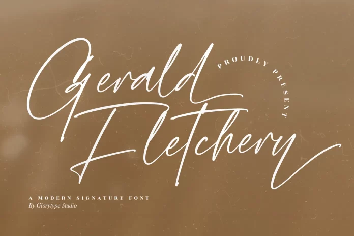 Gerald Fletchery Font