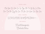 Glamoria Script Font