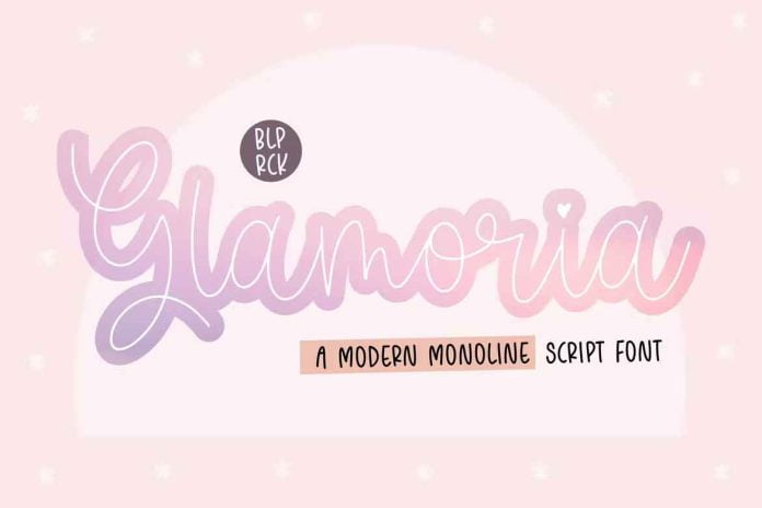 Glamoria Script Font