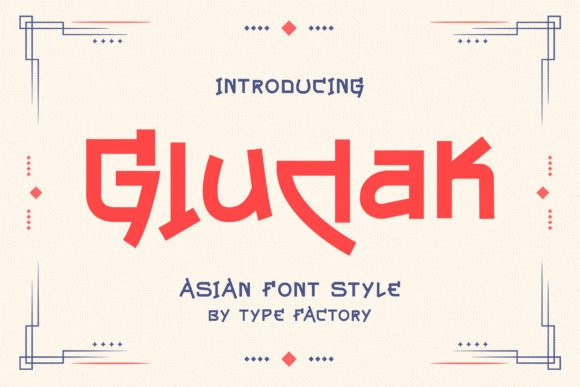 Gludak Font