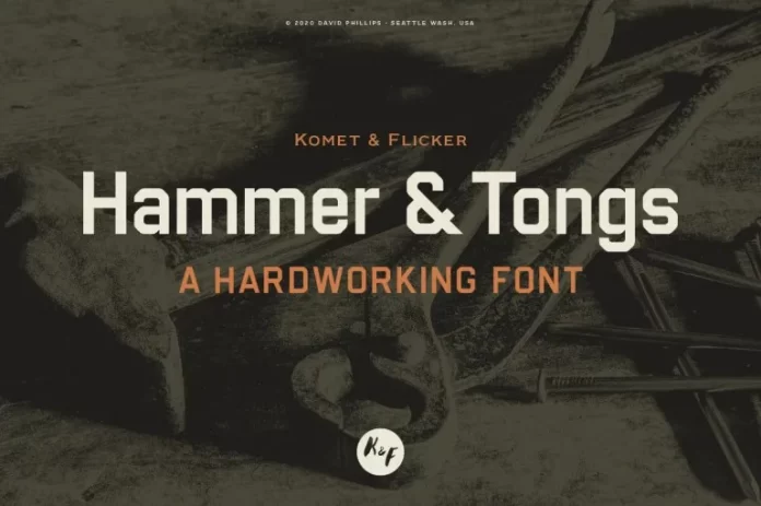 Hammer & Tongs Font