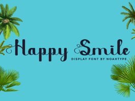 Happy Smile Font