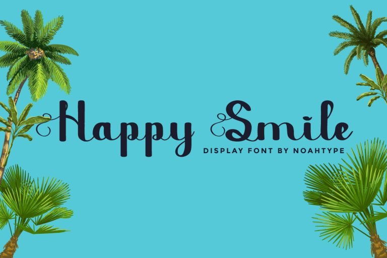 Happy Smile Font