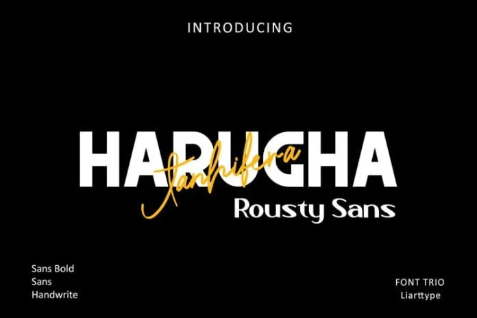 Harugha Jhanifera Font