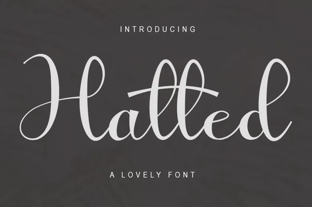 Hatted Font