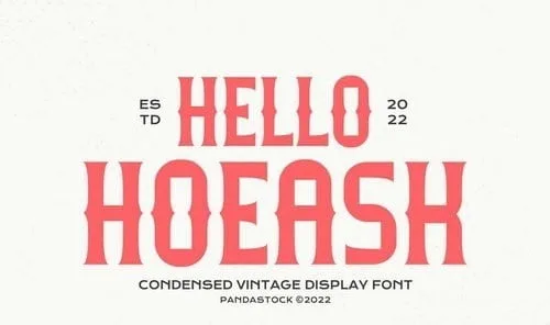 Hello Hoeask Font