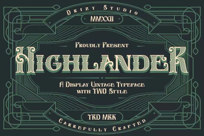 Highlander Font