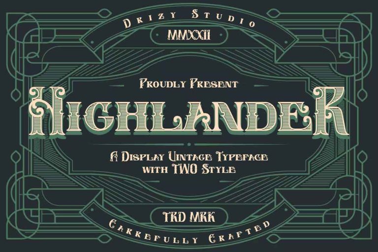 Highlander Font