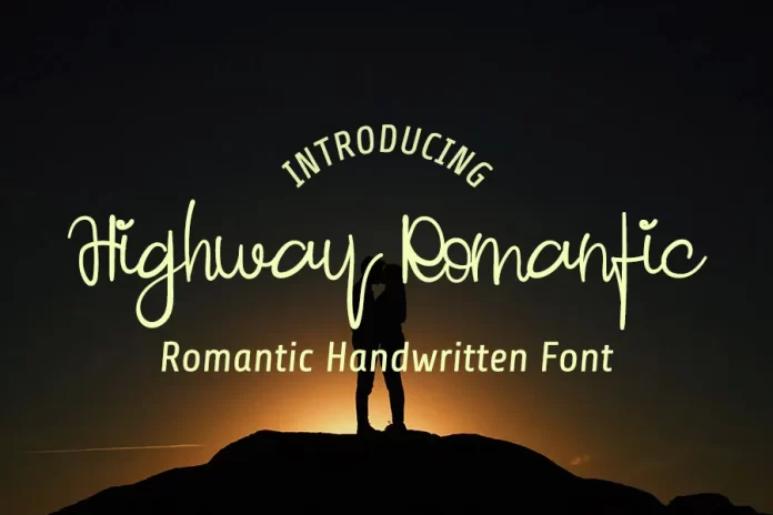 Highway Romantic Font