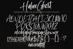 Hirline Ghost Font