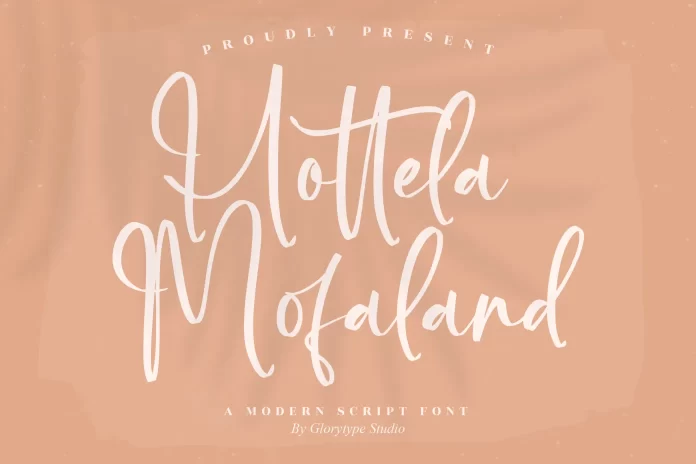Hottela Mofaland Font