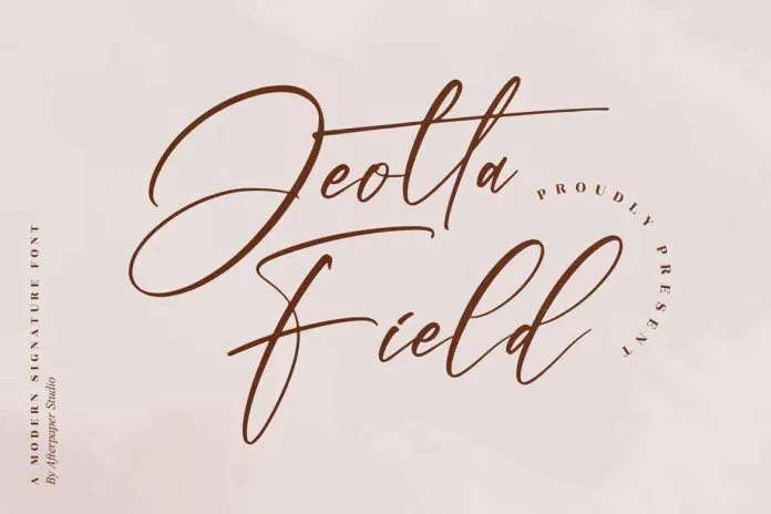Jeotta Field Font