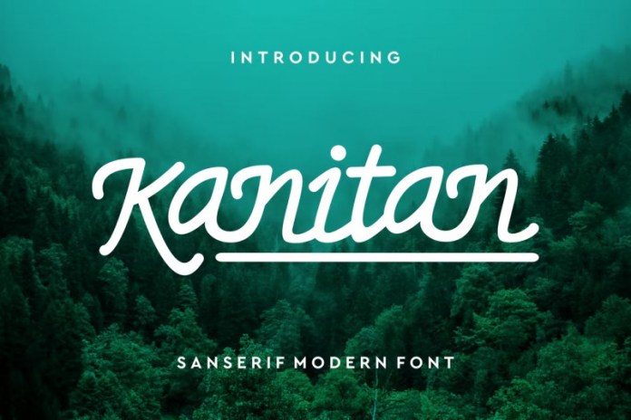 Kanitan Font