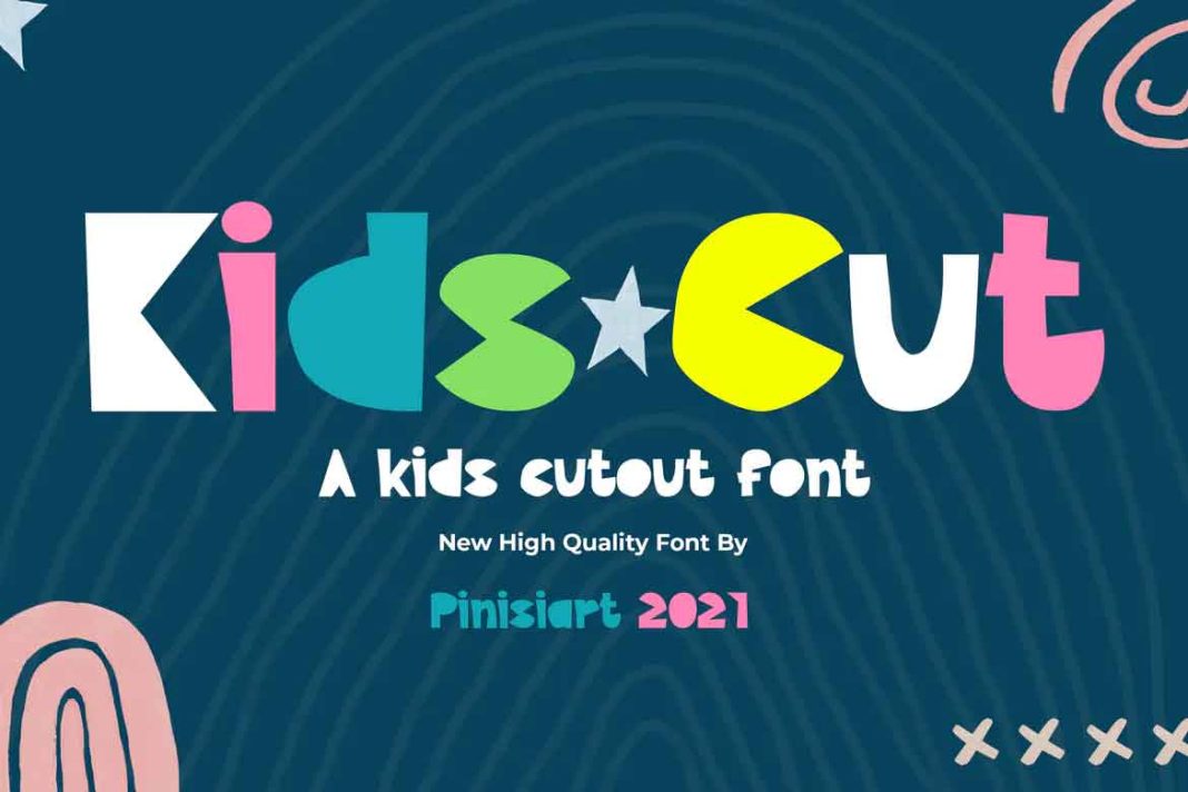 Kids Cut Font