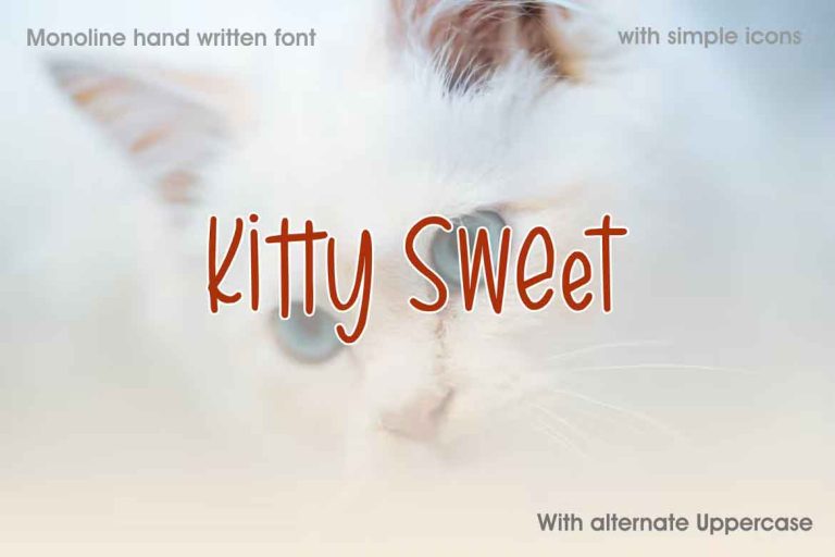 Kitty Sweet Font