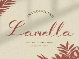 Lamella Font