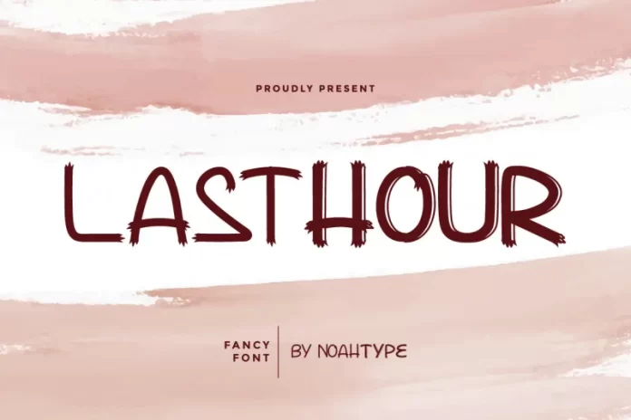 Lasthour Font