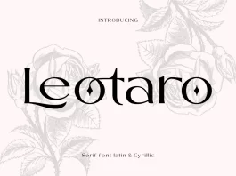 Leotaro Font