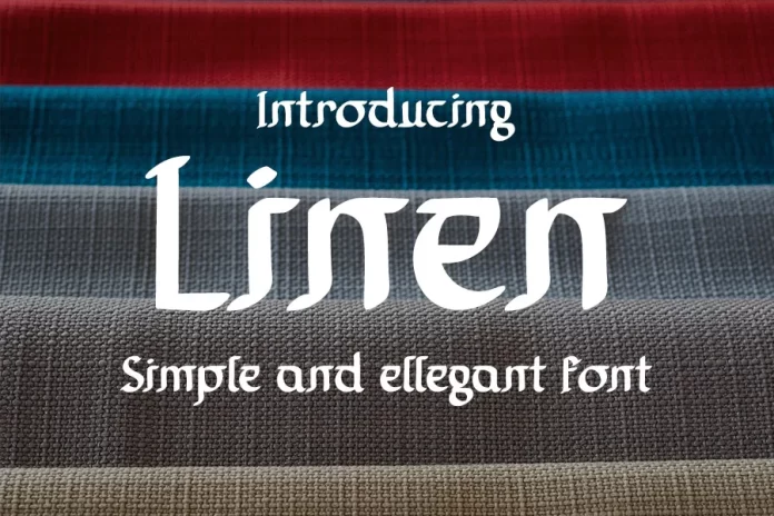 Linen Font