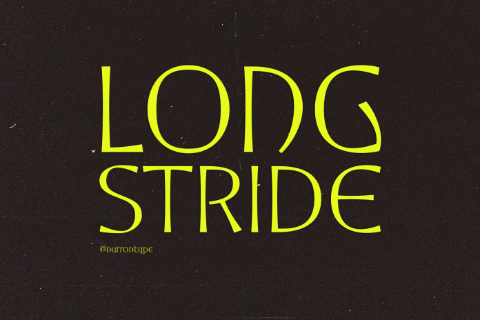 Longstride Typeface Font