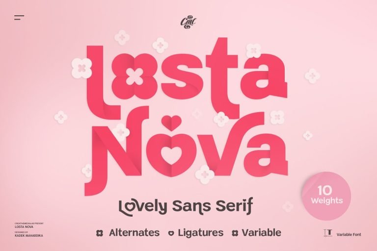 Losta Nova Font Family