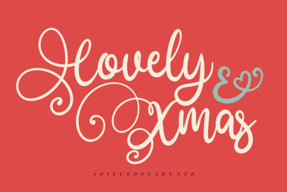 Lovely Xmas - Delicate Handwritten Font