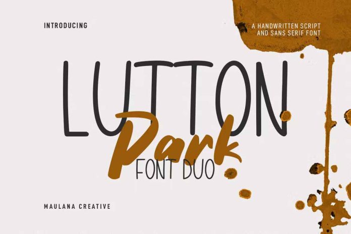 Lutton Park Font