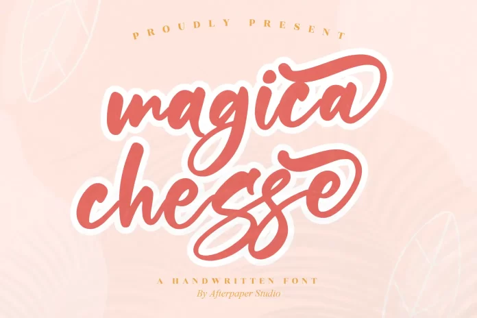 Magica Chesse Font