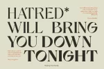 Maglony Typeface Font