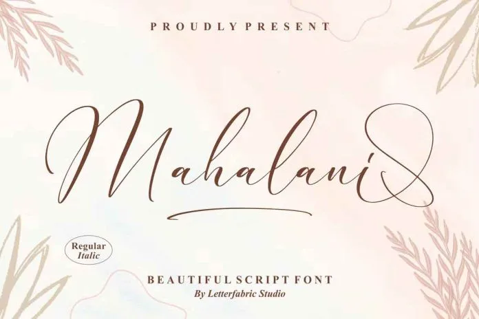 Mahalani Font