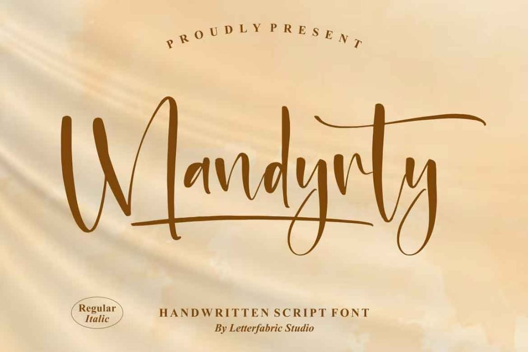 Mandyrty Font