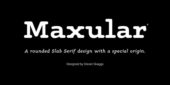 Maxular Font