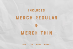Merch Font