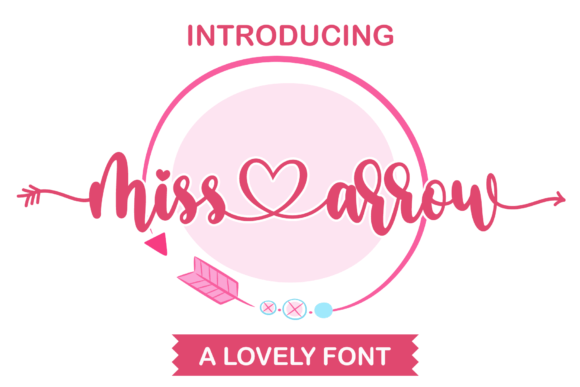 Miss Arrow - Lovelt Script Font