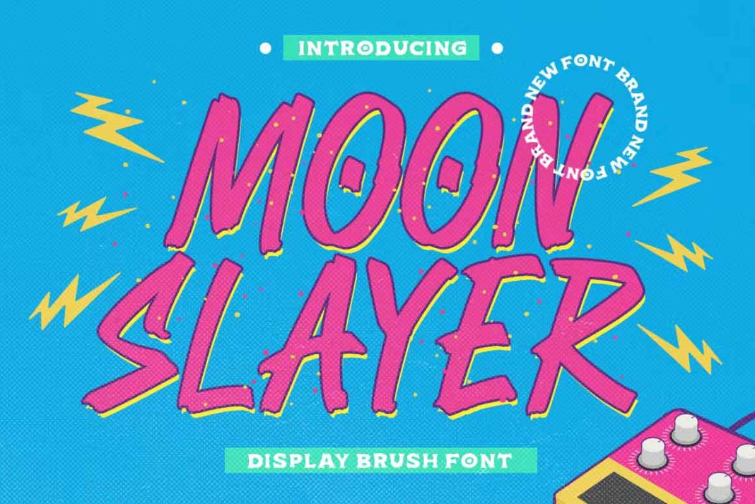 Moon Slayer Font