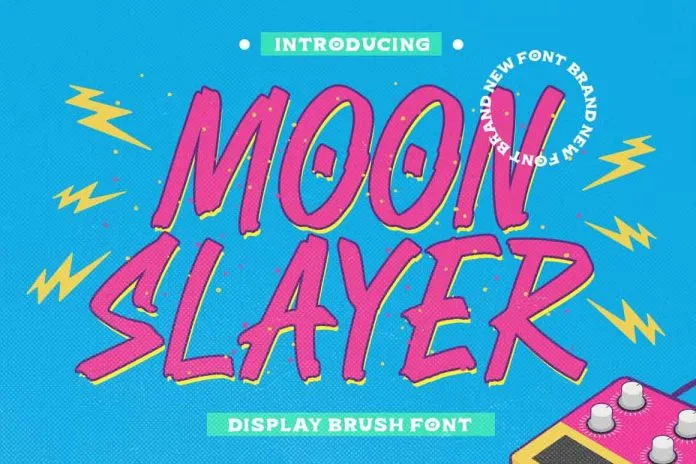 Moon Slayer Font