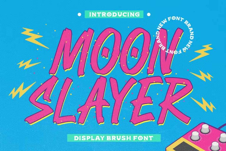 Moon Slayer Font